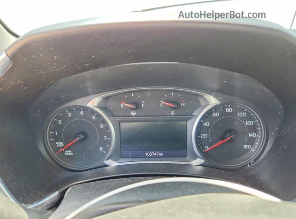 3GNAXPEX9KS527505 2019 CHEVROLET EQUINOX Gray Սարքավորումների վահանակի տեսք