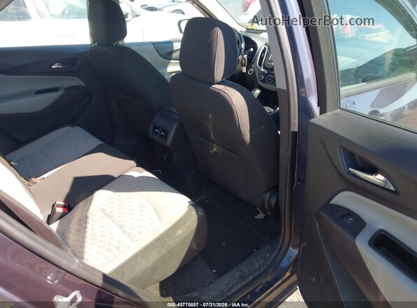 3GNAXREV7JS620693 2018 CHEVROLET EQUINOX Blue Vista de la etiqueta del VIN