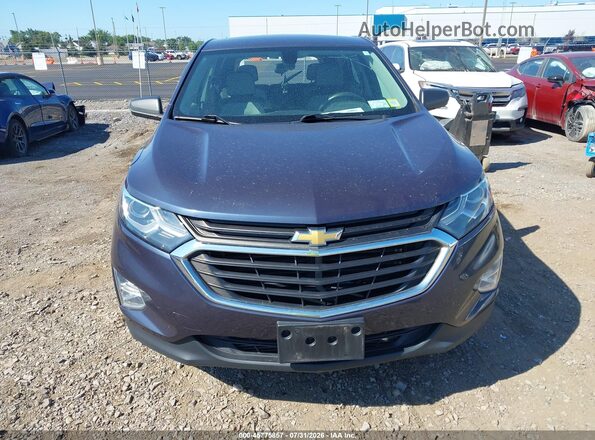 3GNAXREV7JS620693 2018 CHEVROLET EQUINOX Blue Vista del cuadro de instrumentos