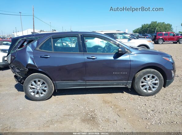 3GNAXREV7JS620693 2018 CHEVROLET EQUINOX Blue Vista interior trasera