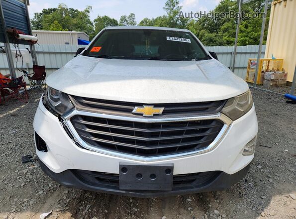 3GNAXREV8JS543705 2018 CHEVROLET EQUINOX White Вид спереду