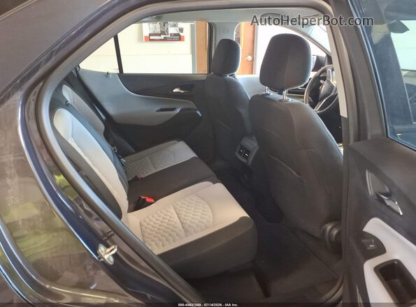 3GNAXREVXJS619067 2018 CHEVROLET EQUINOX Blue Vista de la etiqueta del VIN