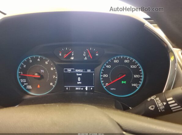 3GNAXREVXJS619067 2018 CHEVROLET EQUINOX Blue Vista de los asientos traseros