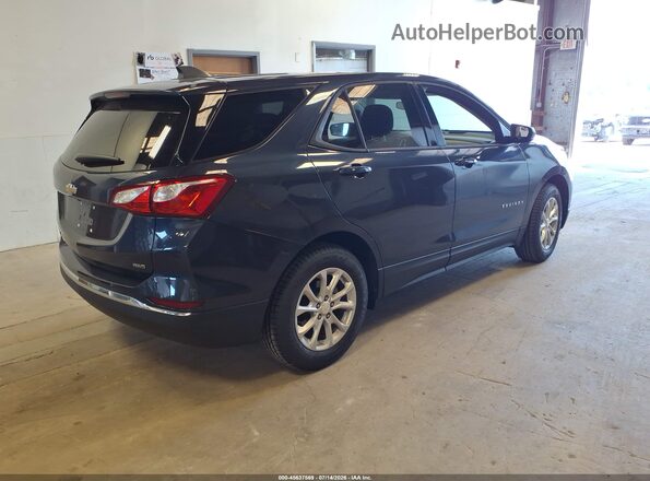 3GNAXREVXJS619067 2018 CHEVROLET EQUINOX Blue Trasero derecho