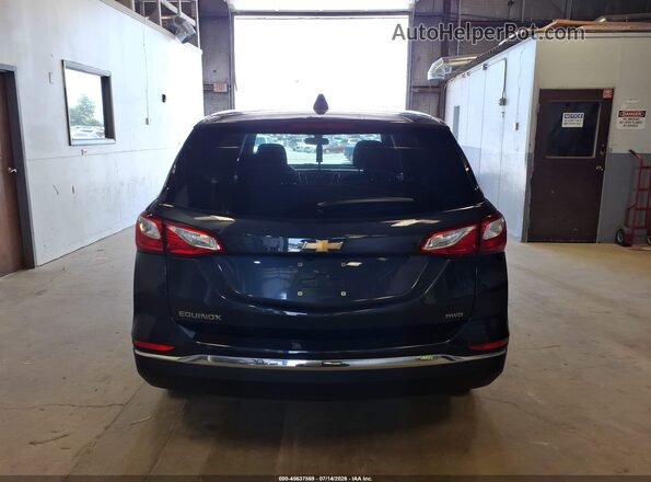 3GNAXREVXJS619067 2018 CHEVROLET EQUINOX Blue 