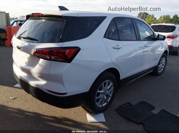 3GNAXSEG0PL201242 2023 CHEVROLET EQUINOX Белый Задняя правая четверть