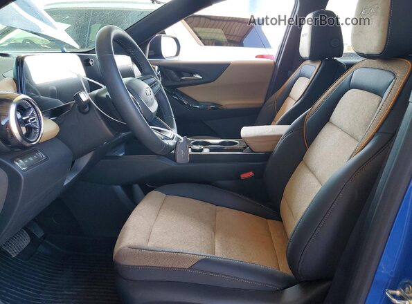 3GNAXSEG3TL502985 2026 CHEVROLET EQUINOX Blue Front interior view