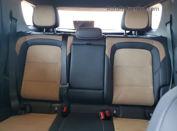 3GNAXSEG3TL502985 2026 CHEVROLET EQUINOX Blue Rear seats view