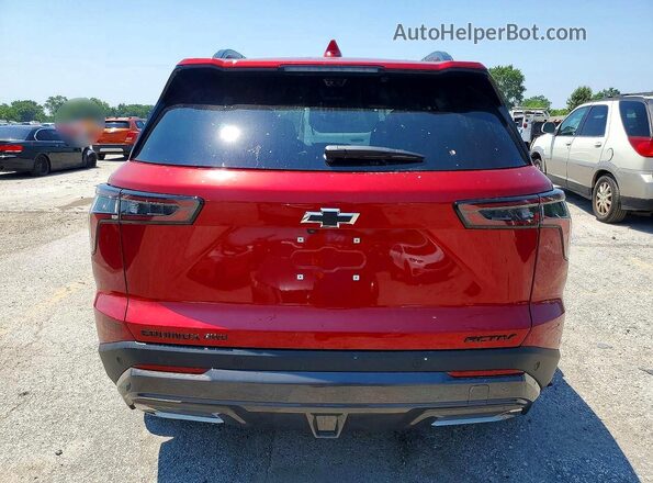 3GNAXSEG4TL510156 2026 CHEVROLET EQUINOX Red Vista trasera