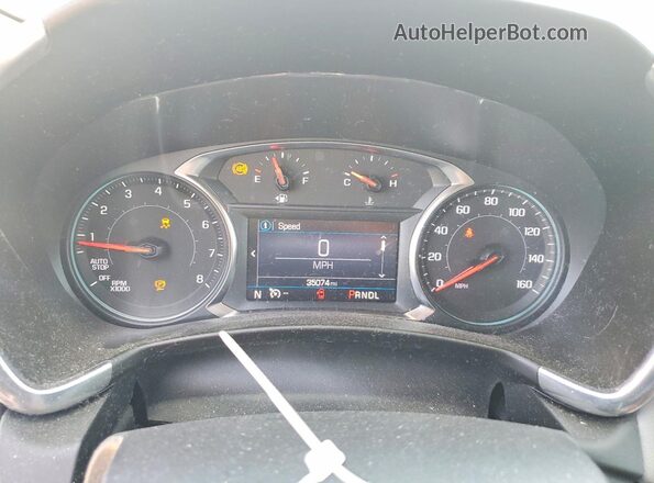 3GNAXSEG6PL120083 2023 CHEVROLET EQUINOX Silver Instrument cluster view