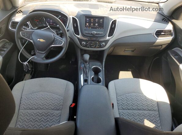 3GNAXSEG6PL120083 2023 CHEVROLET EQUINOX Silver Dashboard view