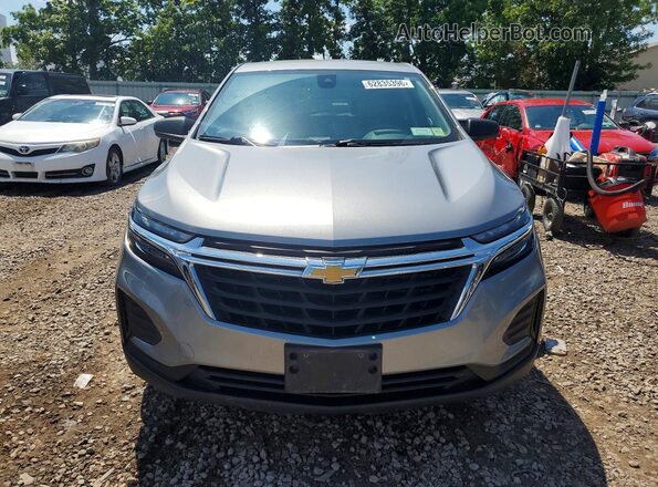 3GNAXSEG6PL120083 2023 CHEVROLET EQUINOX Silver Front view