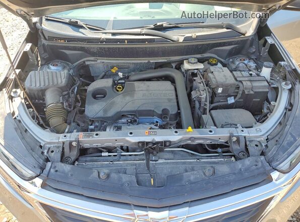 3GNAXSEG6PL120083 2023 CHEVROLET EQUINOX Silver Engine compartment view