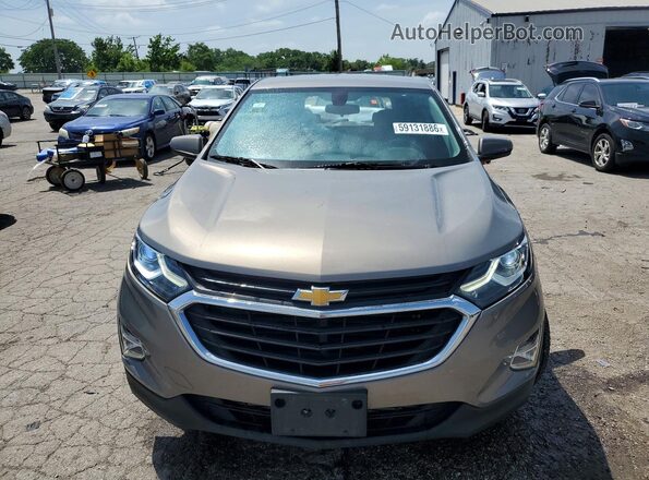 3GNAXSEV0JS648178 2018 CHEVROLET EQUINOX Charcoal Вид спереду