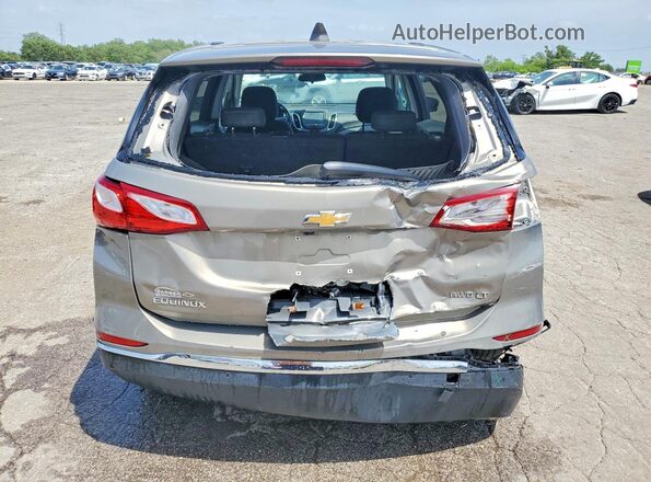 3GNAXSEV0JS648178 2018 CHEVROLET EQUINOX Charcoal Вид ззаду
