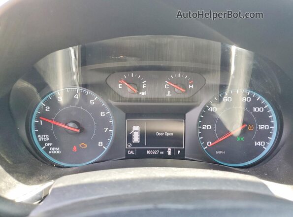 3GNAXSEV0JS648178 2018 CHEVROLET EQUINOX Charcoal Вид щитка приладів