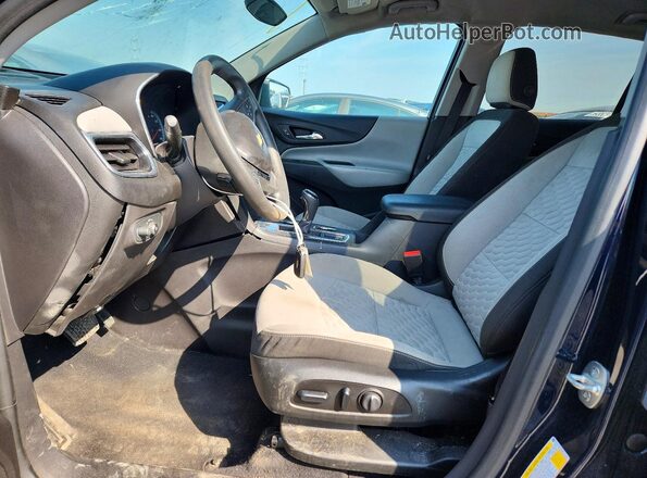 3GNAXSEV0MS112254 2021 CHEVROLET EQUINOX Gray Вид салону спереду