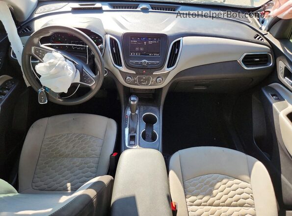 3GNAXSEV0MS153595 2021 CHEVROLET EQUINOX White Вид панелі приладів
