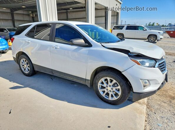 3GNAXSEV0MS153595 2021 CHEVROLET EQUINOX White Передня права чверть
