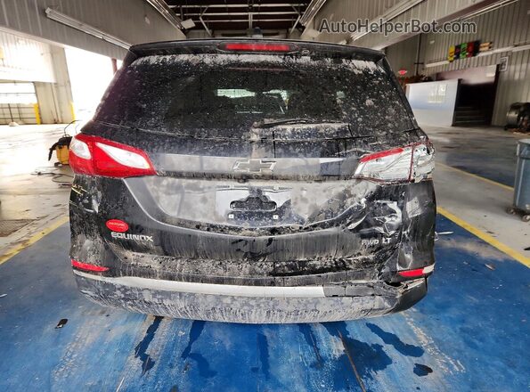 3GNAXSEV1JL340284 2018 CHEVROLET EQUINOX Black Vista trasera