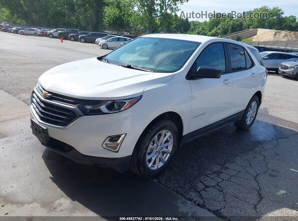 3GNAXSEV1LS686490 2020 CHEVROLET EQUINOX Белый Передняя левая четверть