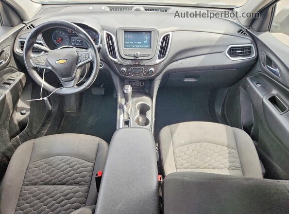 3GNAXSEV2JS541908 2018 CHEVROLET EQUINOX Gray Առջևի վահանակի տեսք