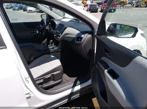 3GNAXSEV2LS724714 2020 CHEVROLET EQUINOX White Вид салону спереду