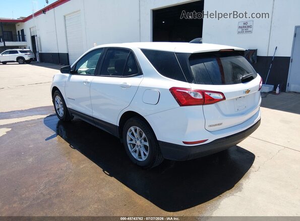 3GNAXSEV2LS724714 2020 CHEVROLET EQUINOX White Задня ліва чверть
