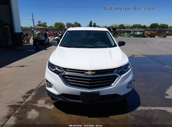 3GNAXSEV2LS724714 2020 CHEVROLET EQUINOX White Вид щитка приладів