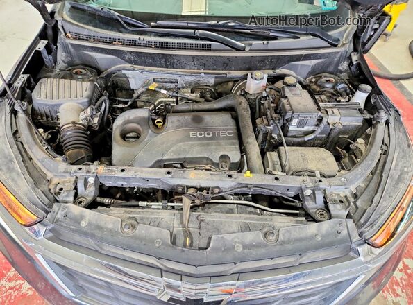 3GNAXSEV2NS214995 2022 CHEVROLET EQUINOX Black Engine compartment view