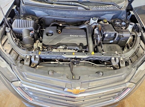 3GNAXSEV3JS570897 2018 CHEVROLET EQUINOX Gray Widok komory silnika