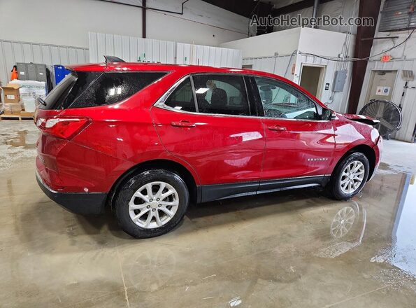3GNAXSEV3JS623646 2018 CHEVROLET EQUINOX Темно-бордовый Задняя правая четверть