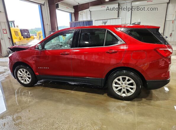 3GNAXSEV3JS623646 2018 CHEVROLET EQUINOX Темно-бордовый Задняя левая четверть