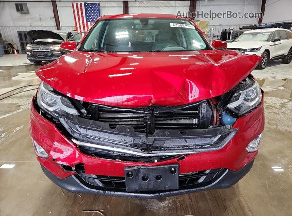 3GNAXSEV3JS623646 2018 CHEVROLET EQUINOX Темно-бордовый Вид спереди