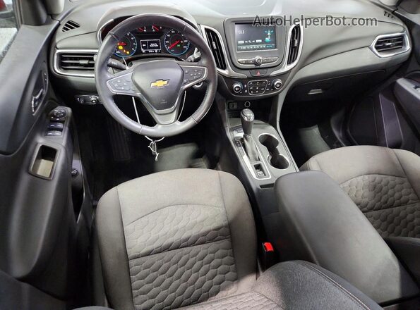 3GNAXSEV3JS623646 2018 CHEVROLET EQUINOX Темно-бордовый Вид панели приборов