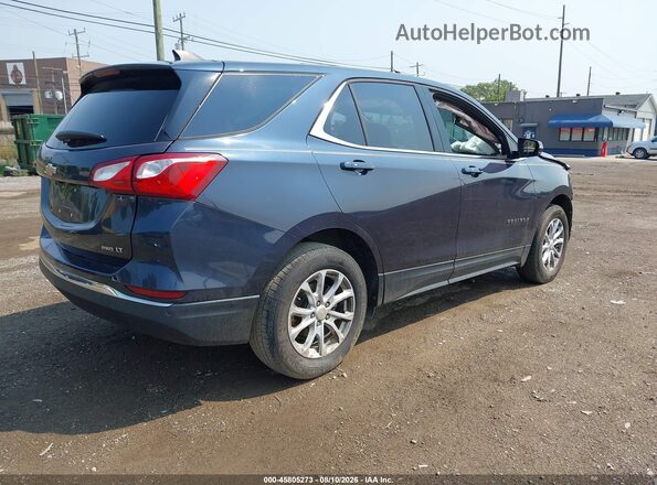 3GNAXSEV3JS645288 2018 CHEVROLET EQUINOX Синий Задняя правая четверть