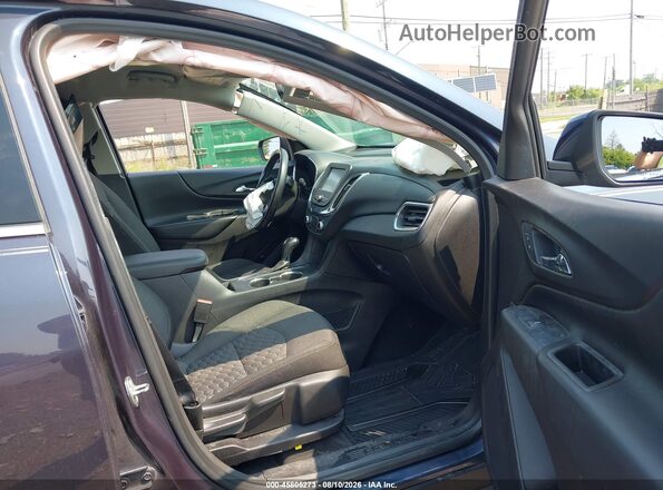 3GNAXSEV3JS645288 2018 CHEVROLET EQUINOX Синий Вид салона спереди