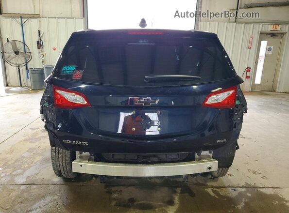 3GNAXSEV3LS509097 2020 CHEVROLET EQUINOX Blue უკანა ხედი