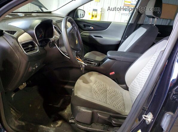 3GNAXSEV3LS509097 2020 CHEVROLET EQUINOX Blue წინა სალონის ხედი