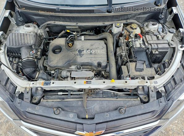 3GNAXSEV3LS652728 2020 CHEVROLET EQUINOX Silver Widok komory silnika