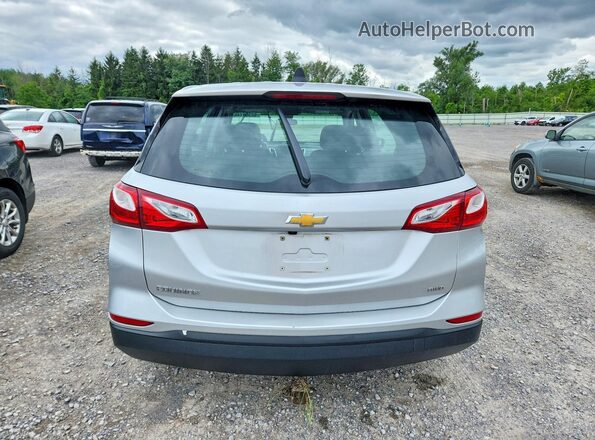 3GNAXSEV3LS652728 2020 CHEVROLET EQUINOX Silver Widok z tyłu