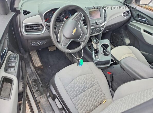 3GNAXSEV3LS652728 2020 CHEVROLET EQUINOX Silver Widok deski rozdzielczej