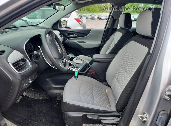 3GNAXSEV3LS652728 2020 CHEVROLET EQUINOX Silver Widok wnętrza z przodu