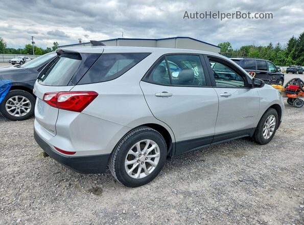 3GNAXSEV3LS652728 2020 CHEVROLET EQUINOX Silver Задня права чверть