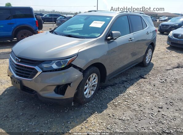 3GNAXSEV4JS538444 2018 CHEVROLET EQUINOX Gray Przód lewy