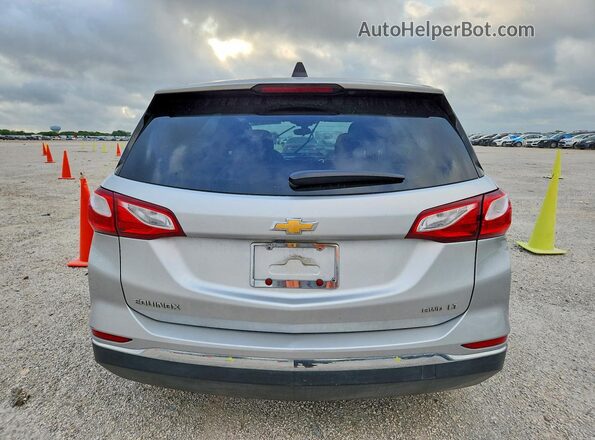 3GNAXSEV4JS585652 2018 CHEVROLET EQUINOX Silver Vista trasera