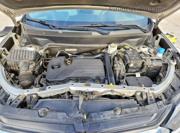 3GNAXSEV4JS585652 2018 CHEVROLET EQUINOX Silver Vista del compartimento del motor