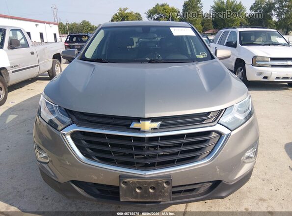 3GNAXSEV4JS601798 2018 CHEVROLET EQUINOX Beige Вид щитка приладів