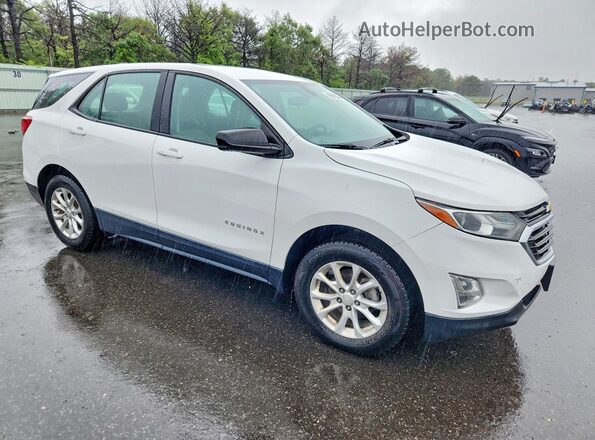 3GNAXSEV4KS568514 2019 CHEVROLET EQUINOX White Przód prawy