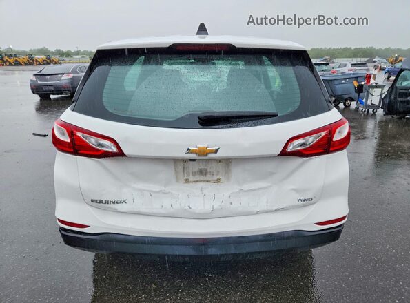 3GNAXSEV4KS568514 2019 CHEVROLET EQUINOX White Widok z tyłu